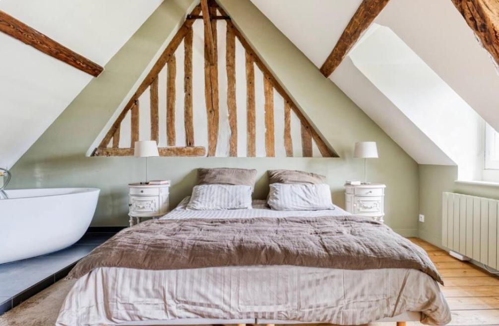 Maison De Charme Beaumont, Proche Deauville Dış mekan fotoğraf