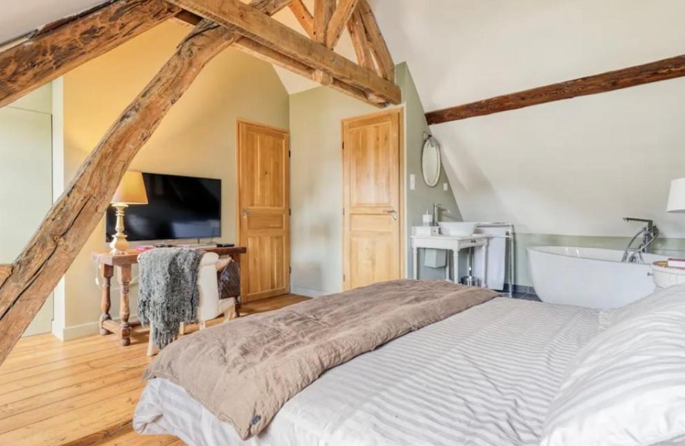 Maison De Charme Beaumont, Proche Deauville Dış mekan fotoğraf